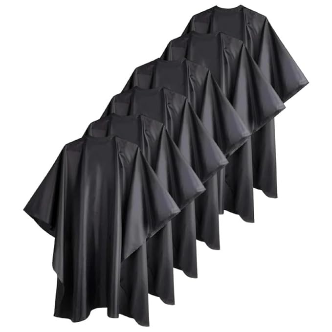 Salon Cape Set – Generic Salon Cape + Neck Strips (18 pcs) – Clean & Ready