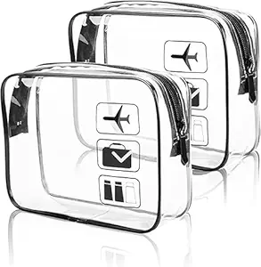 Beauty Pouches Set – Generic Beauty Storage Pouches (2 pcs) – Clean & Ready