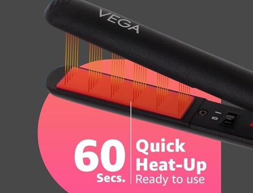 VEGA Hair Straightener – VEGA Straightener VHSH-19 – Clean Blades/Heads